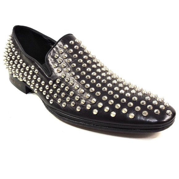 BALDININI ?? MEN\'S BLACK LEATHER COMFORT FASHION LOAFERS main image 7